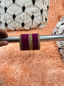 Magenta Mettale Bengale Tow Hand Set