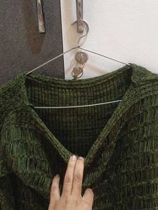 Olive Green Knit Set