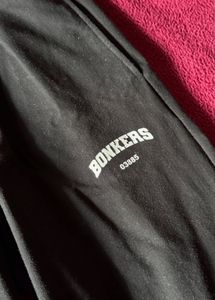 Black Flare Leg Bonkers Pants