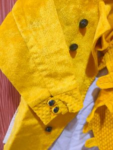 Yellow WinterJacket Baby Girl