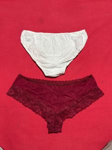 Lace Panty Bundle - 5 Pairs size 28/30