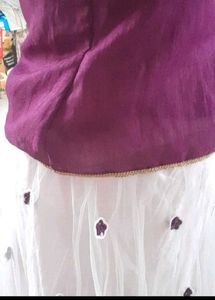 Purple Lehnga Choli