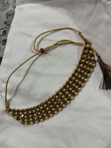 Elegant Beaded Choker Necklace