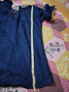 New Net Top With Back Zip