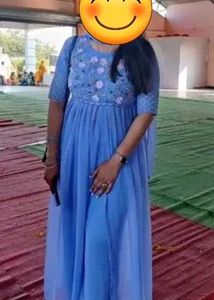 Elegant Blue Kurta Set