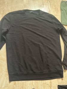 Zudio Black Ribbed Top