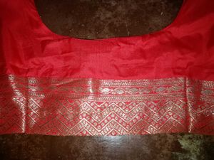 Pure Banarasi Red Saree