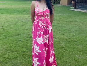Floral Pink Sundress