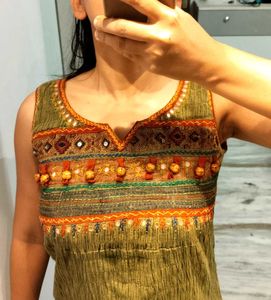 Beautiful Green Kurti