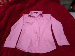 Pink Button-Down Shirt