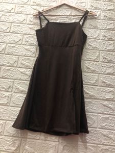Brown Mini Dress🌸🌸🌼