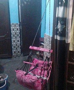 Cotton Baby Jhula For 1-4 Years