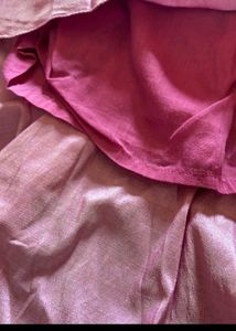Girls' Festive Pink Dress &amp; Pants