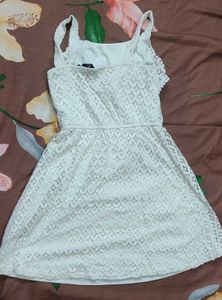 White Dress With Net