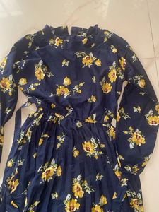 Floral Print Dress totally new