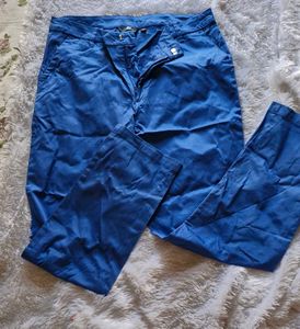 Blue Retro Trousers