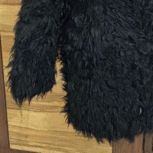 Fuzzy Black Jacket