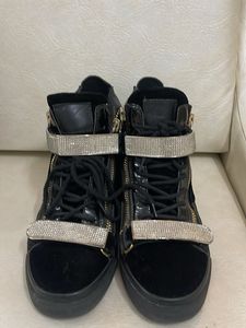 Giuseppe Zanotti Black High-Top Sneakers