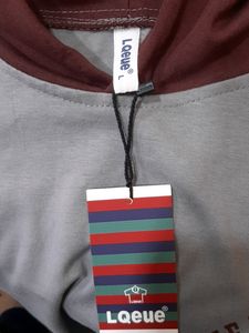 Drop Shoulder Hooded Tshirt