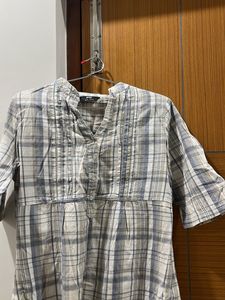 Checkered Casual Top