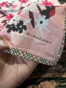 Burberry Cotton Large Hanky