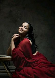Ruffle Saree