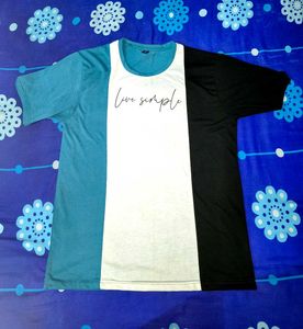 Live Simple Color Block Tee