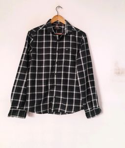 (The Indian Garage) Black Casual Shirt (Men's)