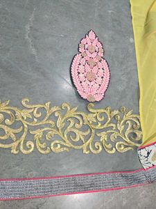 Elegant Saree with Blouse Piece