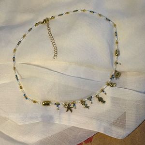 Beaded Charm Necklace