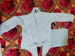 Tank Top With Jacket Size S