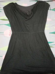 Casual Black Mini Dress