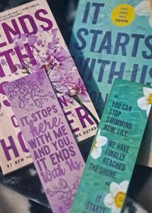 IT ENDS WITH US SERIES- FREE BOOKMARKS