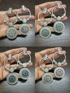 Just Wow 👌👌👌👌Ethnic Silver Earrings 🤩🤩🤩