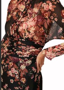 Floral Organza Gown