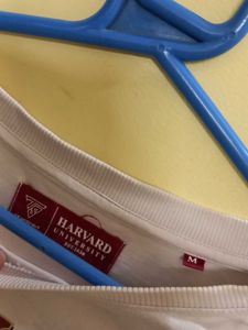 Trendy Harvard University Crop Top