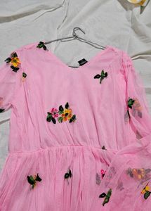 Pink Color Dress