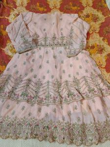 HEAVY PEPLUM LEHENGA WITH DUPATTA