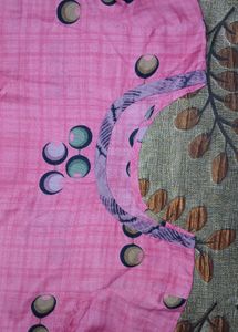 Pink Printed Kurta