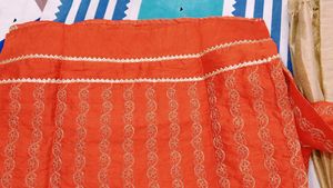 Orange Kurta Set