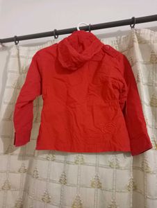 Cotton Embroidery Jacket With Hudie