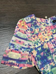 Colorful Geometric Dress