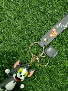 Matte Tom And Jerry Key Chain