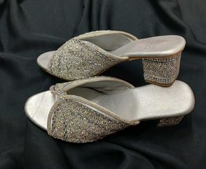 Sparkling Embellished Heels