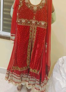 Elegant Red Kurta Set
