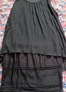 Beautiful Black One Piece Dress For Party