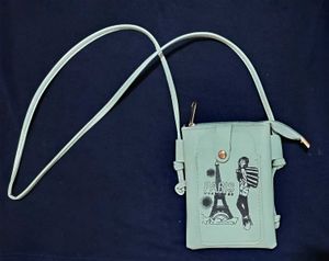 Cute Paris-Themed Crossbody Bag