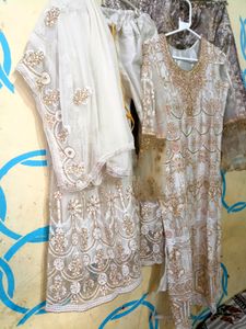 Pakistani Suit Set With Duppata