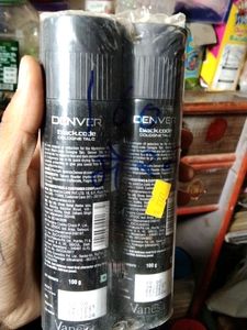 Denever Black.Code Talc Pack Of 2. Original Ultra Fine Quality