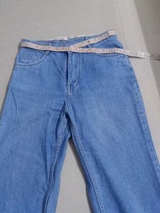 Light Blue Straight Fit Jeans